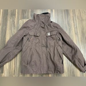 Spyder Women’s Brown Snowboard/Skiing Jacket size 10